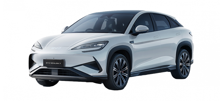 sealion-7-byd-white-car